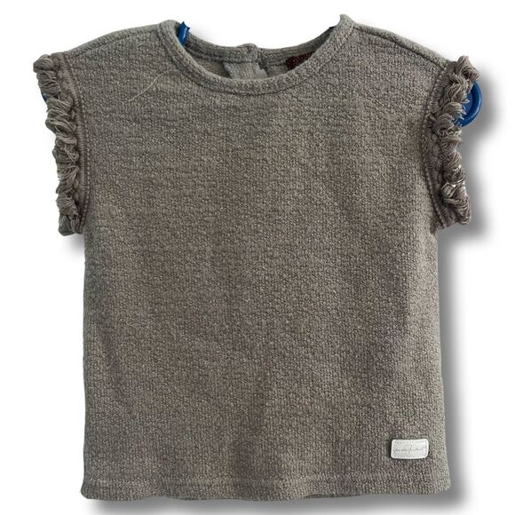 7 for all mankind baby tank top. Fringed sleeves. 12 months - Picture 1 of 4